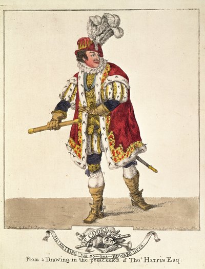 George Frederick Cooke en Richard III, Acte IV, Scène II, 1800 - Robert Dighton